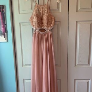 COPY - Blush Pink Prom Dress